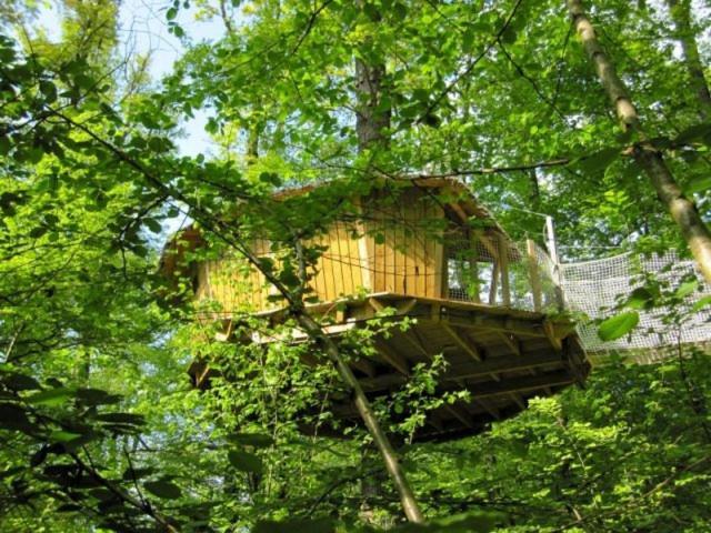 Les Cabanes Du Lac Du Der Giffaumont-Champaubert Exterior foto